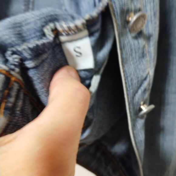 Costa Blanca lightweight denim jean jacket - Picture 8 of 9